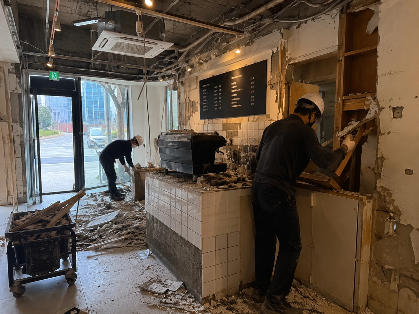 서울 철거 상가 철거